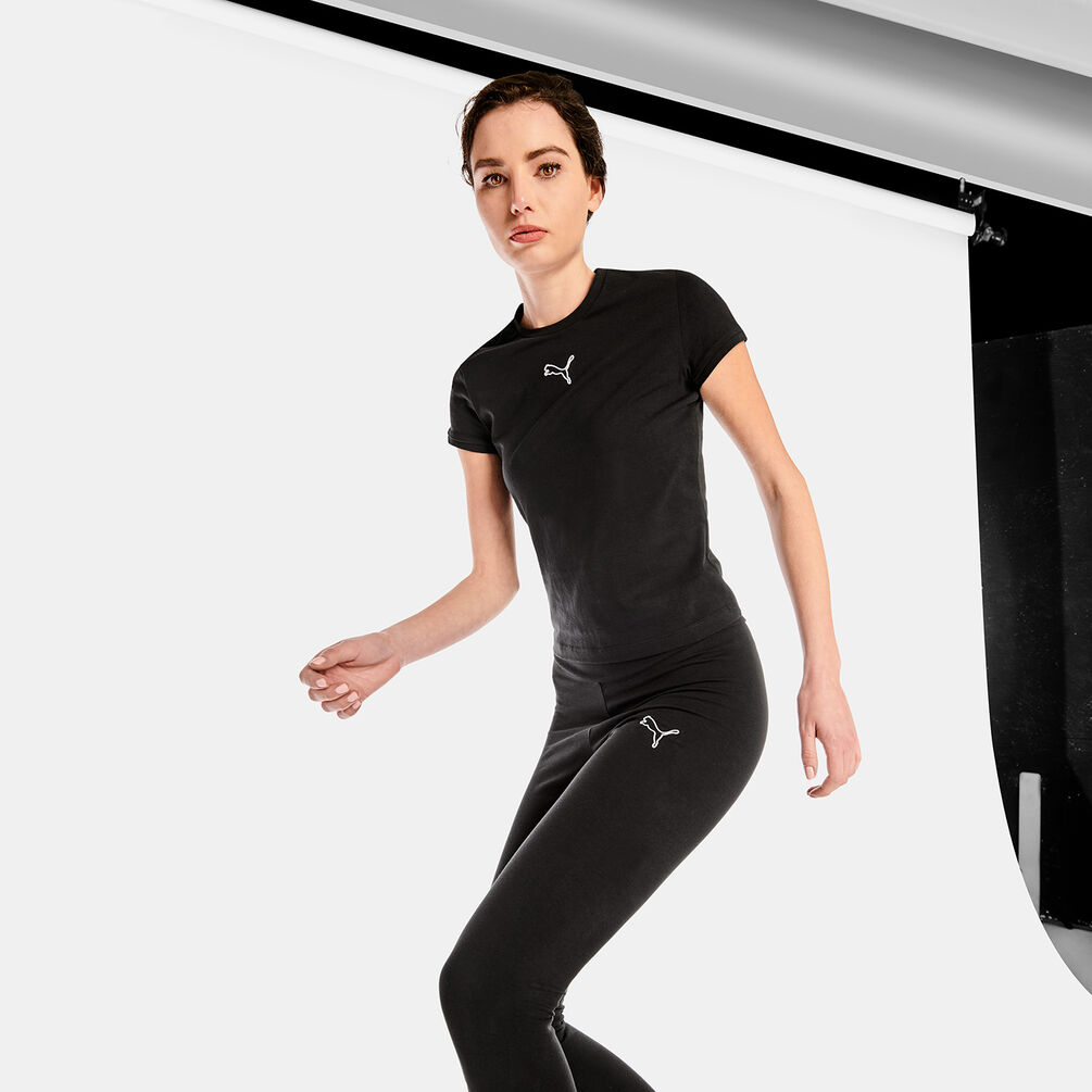 T-SHIRT PUMA, nero