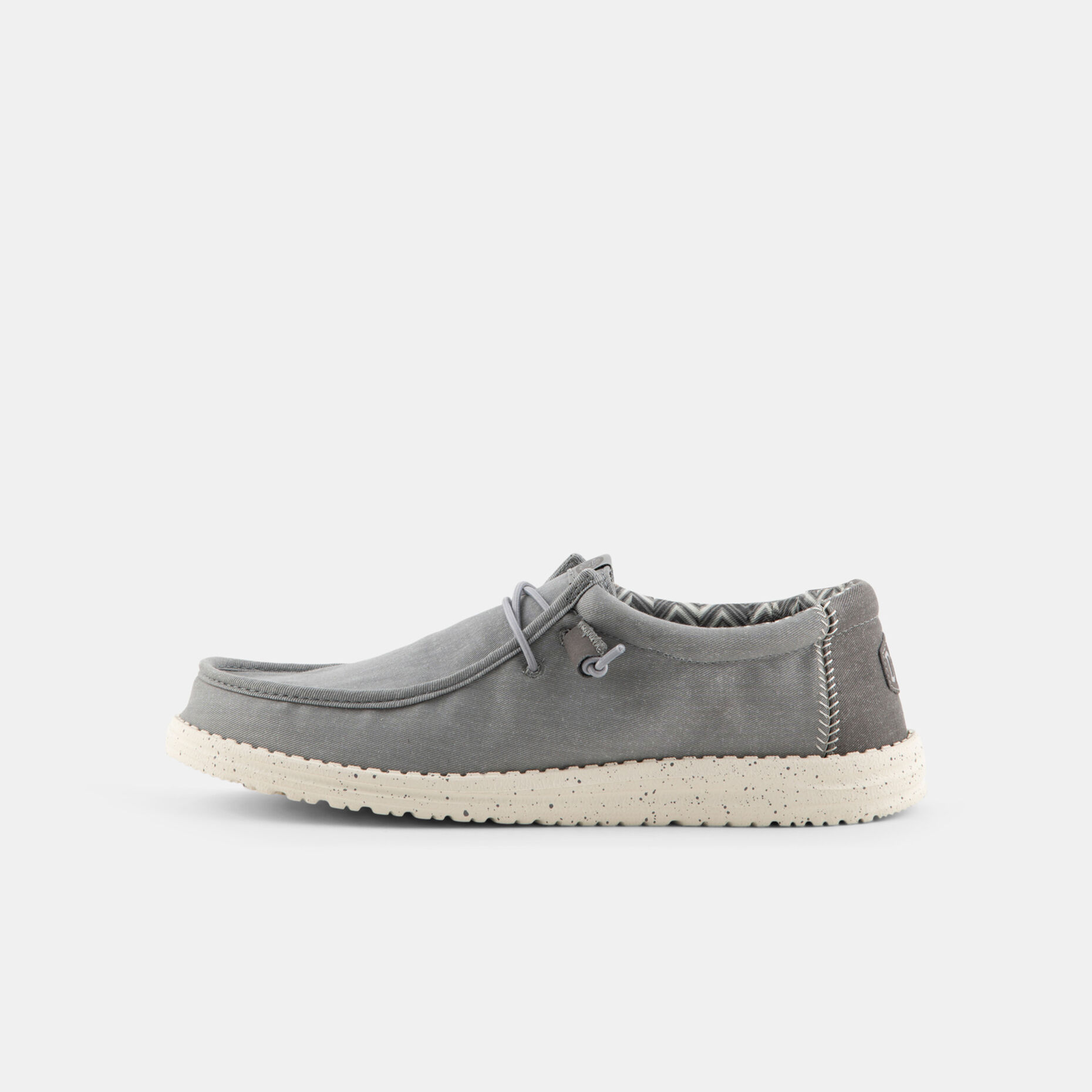 HEYDUDE Wally Stretch Canvas, grigio