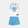 Completo Jordan 23 bambini, azzurro/bianco