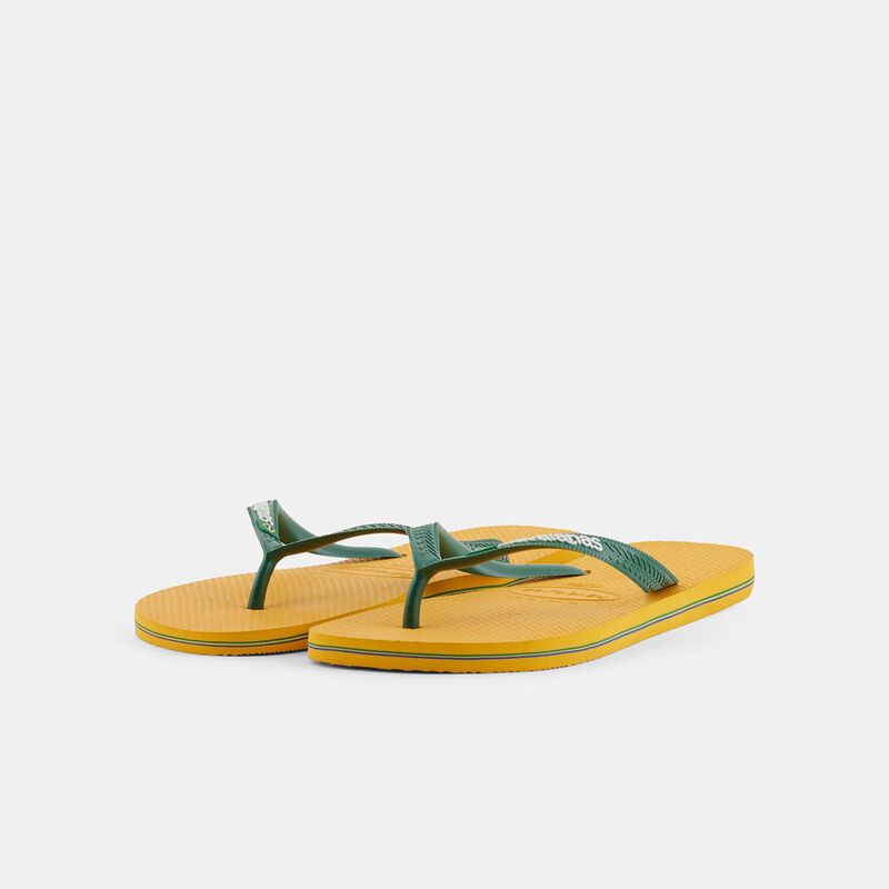 Havaianas Brasil Logo, giallo/verde/bianco