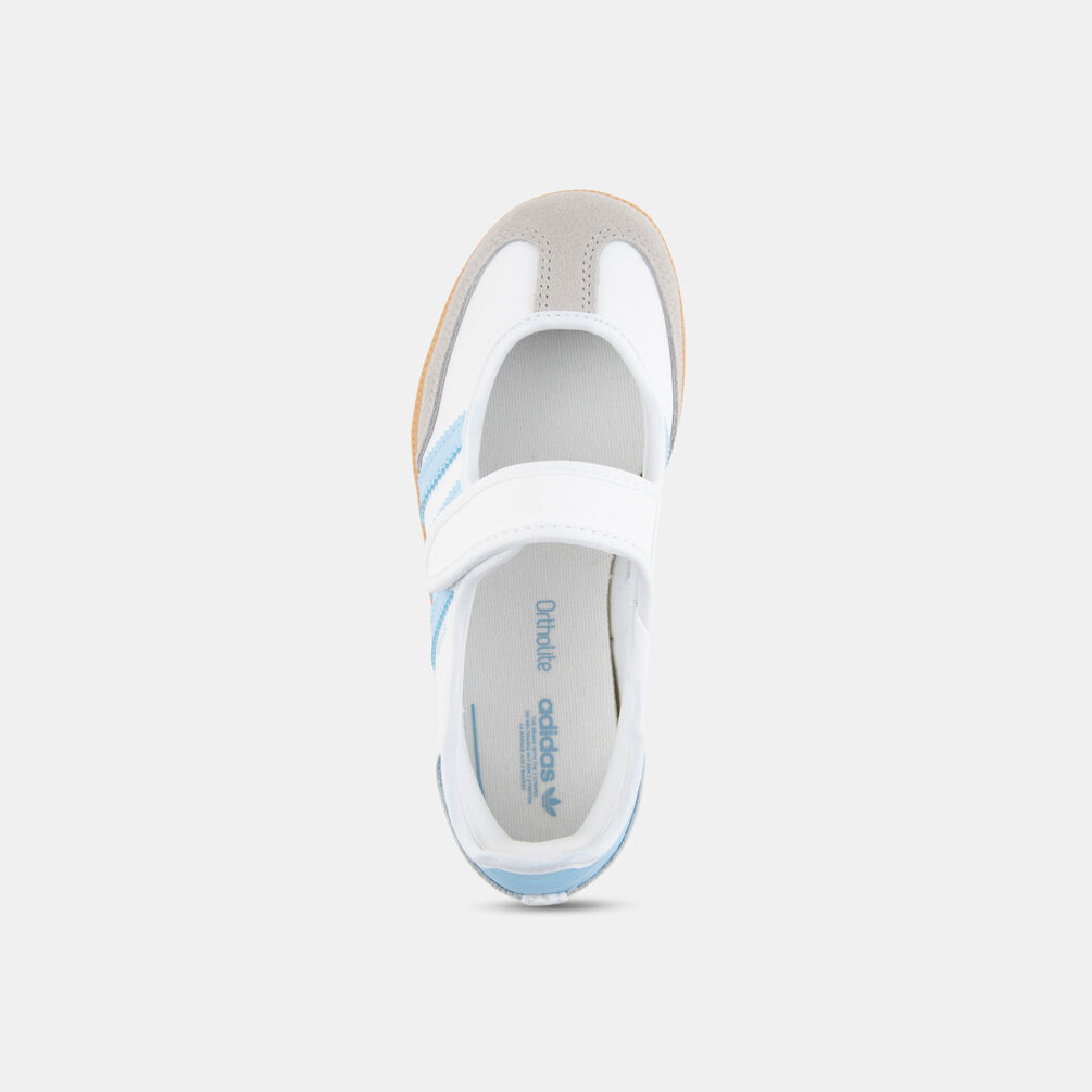 adidas Samba Jane, bianco/azzurro