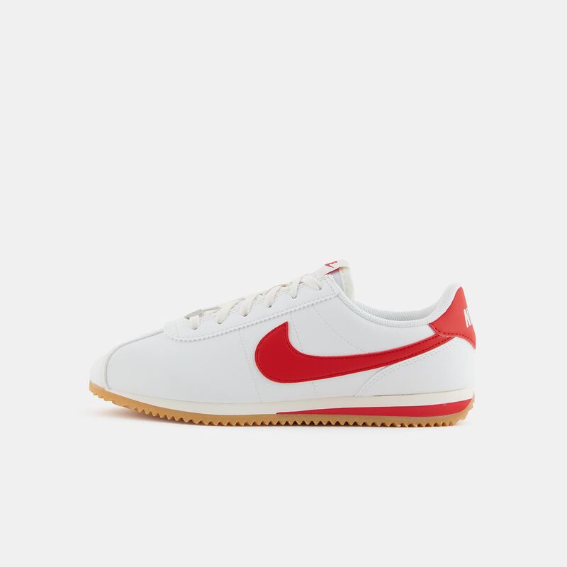 Nike Cortez Leather (GS), bianco/rosso