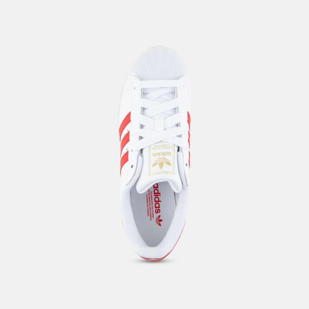 adidas Superstar II, bianco/rosso