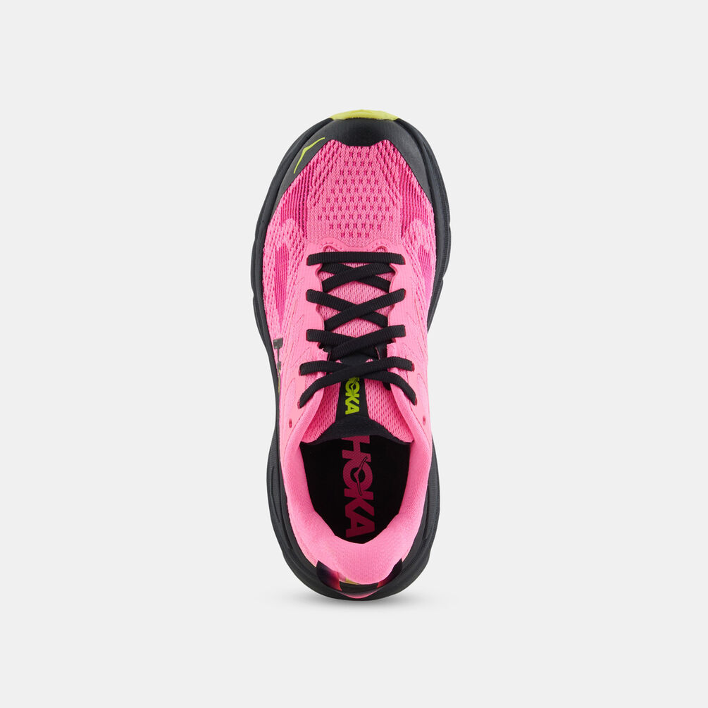 Hoka Challenger 8, fucsia/nero/giallo