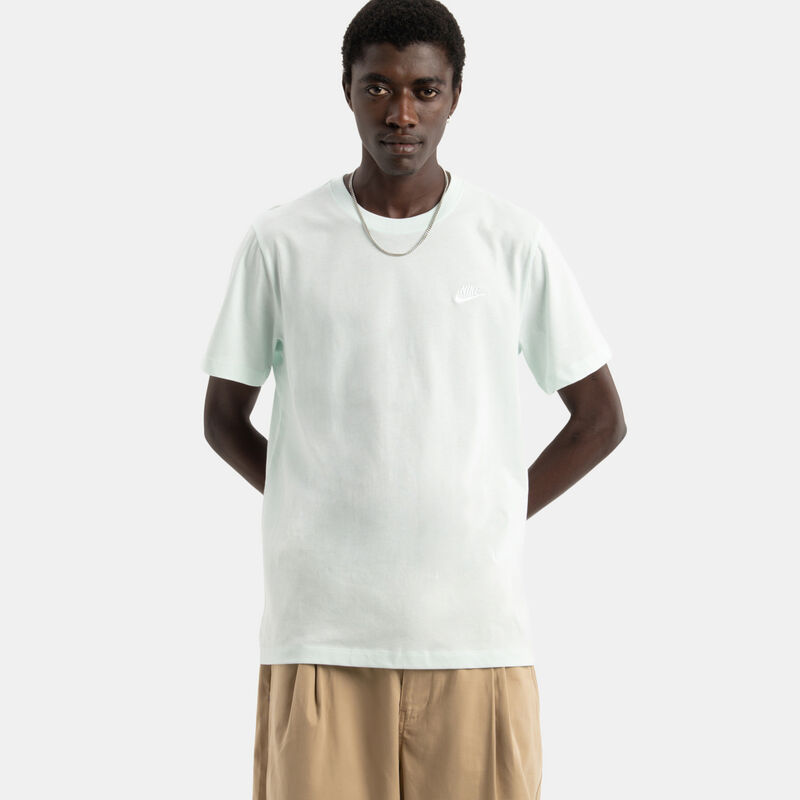 T-shirt Nike Sportswear Club, verde/bianco