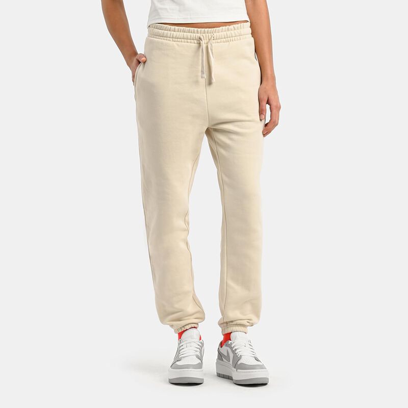 Pantaloni Speedy Fleece AW LAB Small Logo, beige