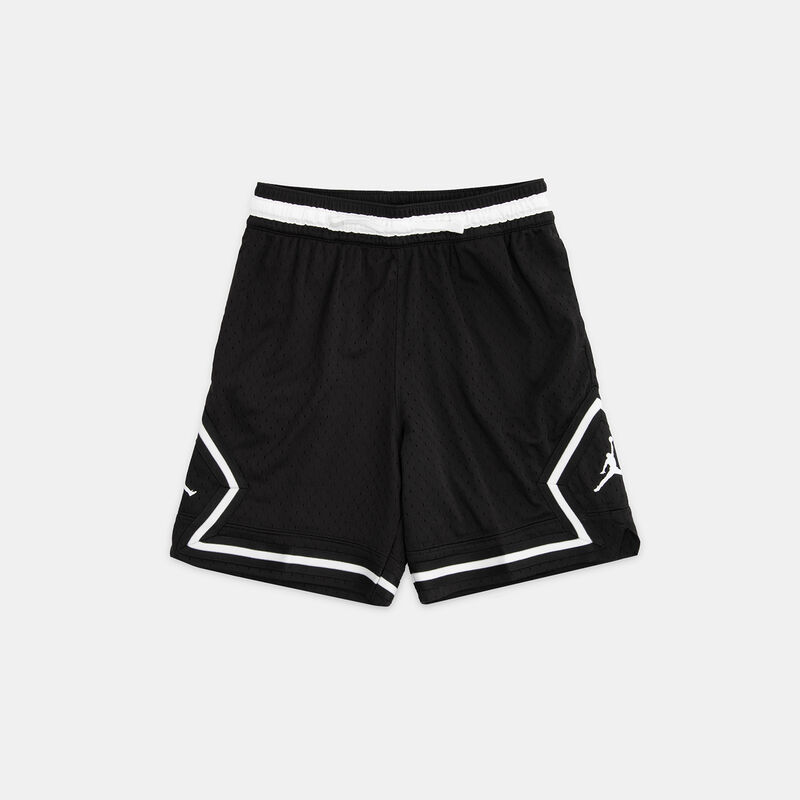 Short Jordan Diamond ragazzi, nero/bianco