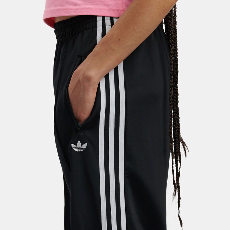 Pantaloni adidas Track adicolor Classic Firebird Loose, nero/bianco