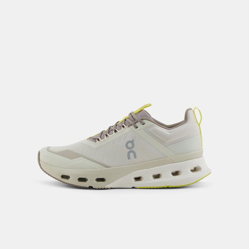 On Cloudnova X, grigio/beige/giallo