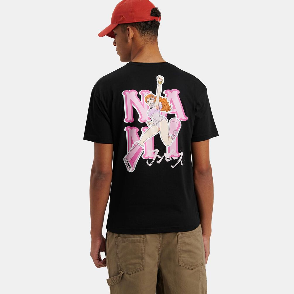 T-shirt Speedy Tee One Piece, nero/rosa/bianco