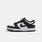Nike Dunk Low Retro White Black (GS), nero/bianco