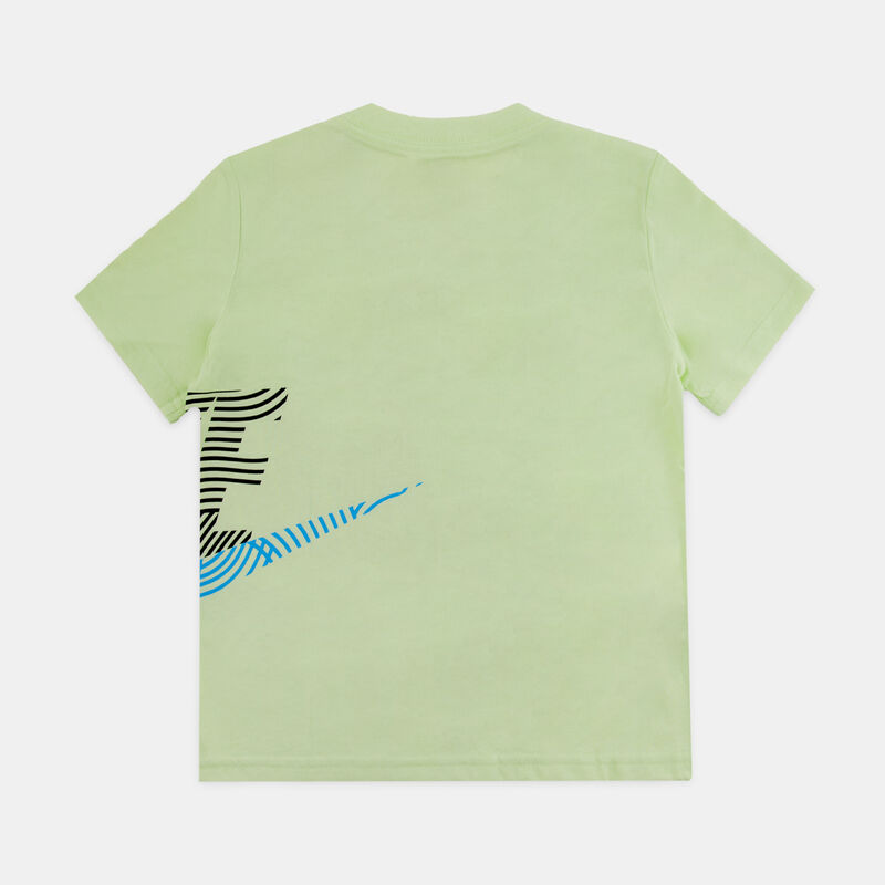 T-shirt Nike In The Zone bambini, giallo/nero/blu