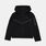 Felpa con zip Nike Sportswear Tech ragazzi, nero