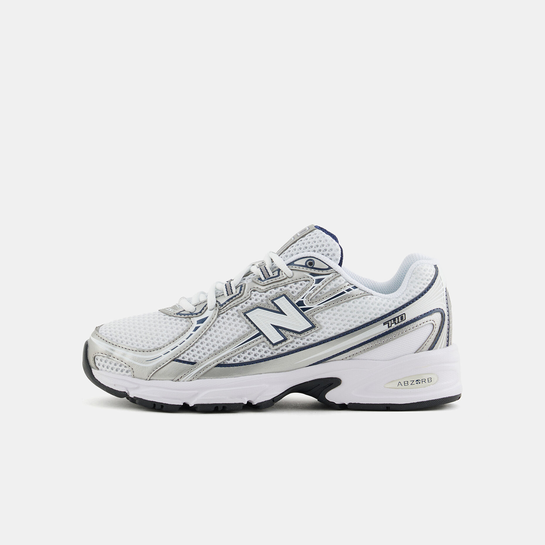 New Balance 740, bianco/argento