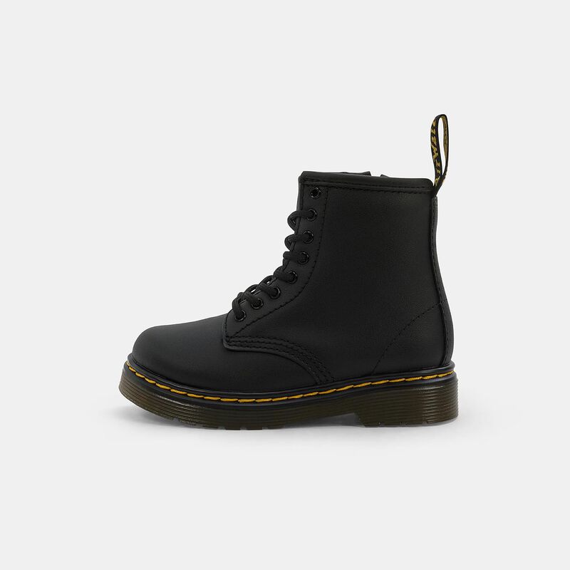 Dr. Martens Softy T Primi Passi, NERO-GIALLO