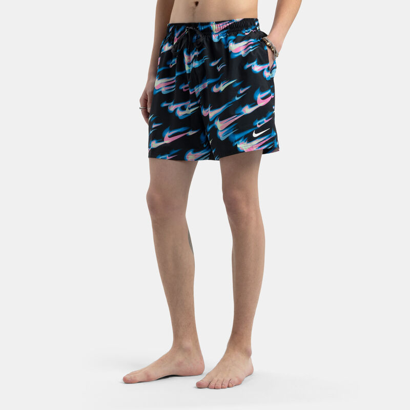 Costume Nike 5" Volley Short, nero/multicolor