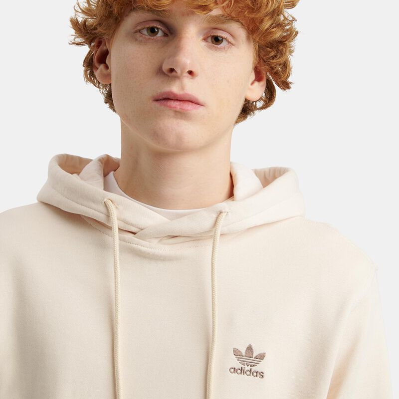 Felpa adidas Trefoil Essentials French Terry, beige/marrone
