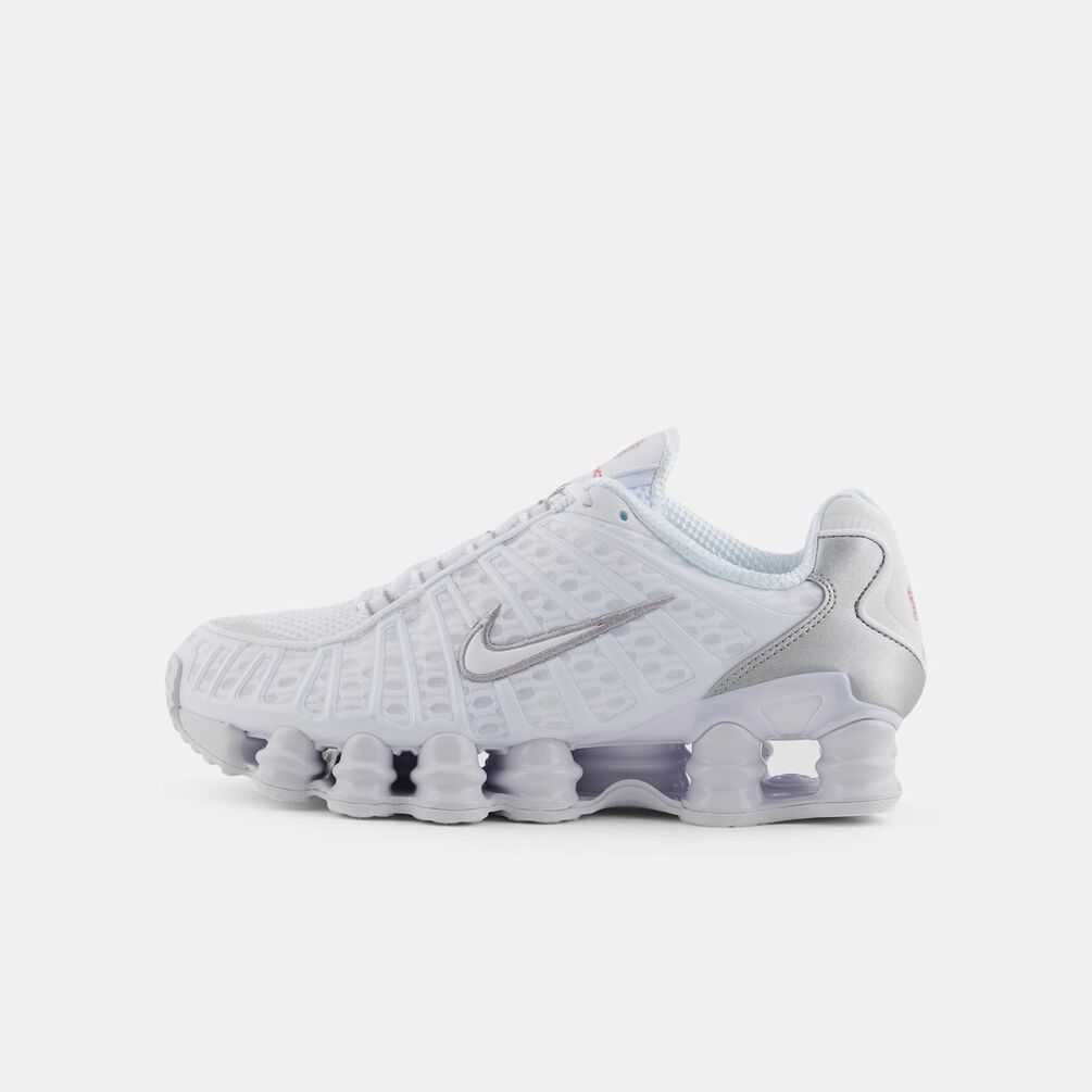Nike Shox TL, bianco/argento/arancione