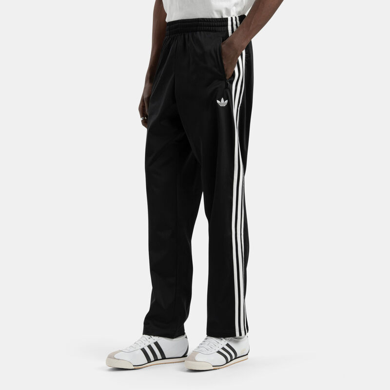 Pantaloni adidas Firebird, nero/bianco