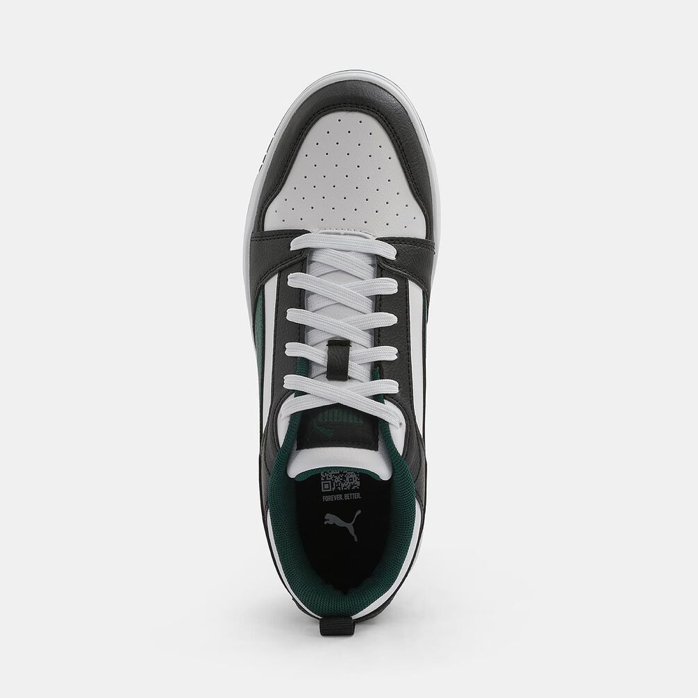Puma Rebound V6 Lo, Bianco/nero/verde