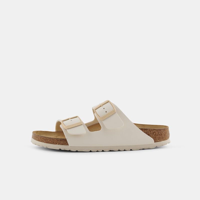 Birkenstock Arizona Nubuk, bianco/marrone
