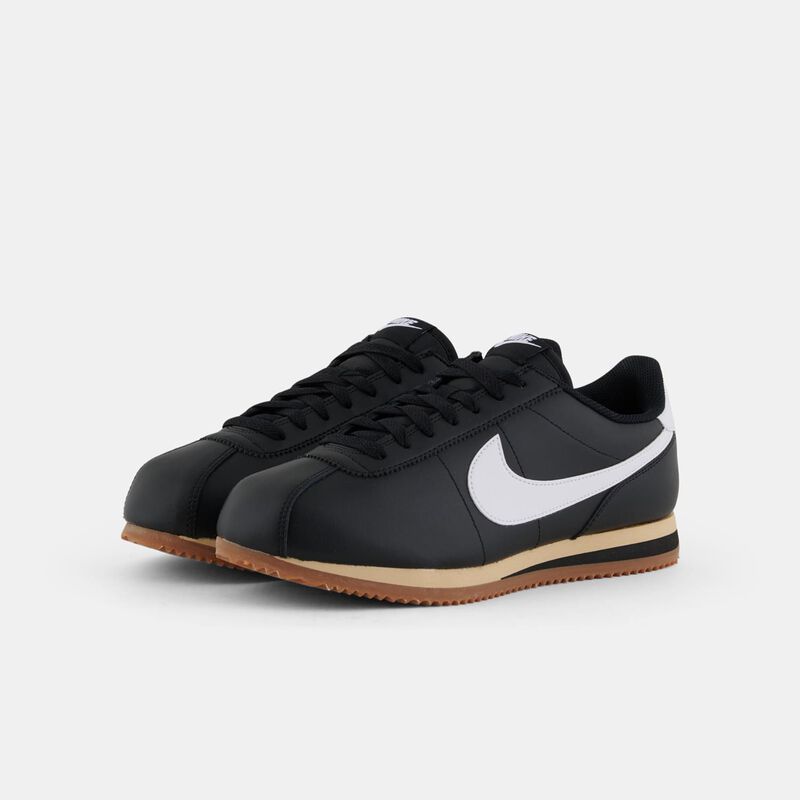 Nike Cortez Leather, nero/bianco/marrone