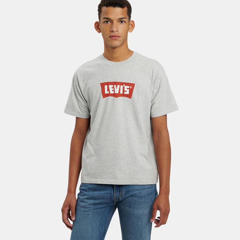 T-shirt Levi's Vintage BW Graphic, grigio/rosso/bianco