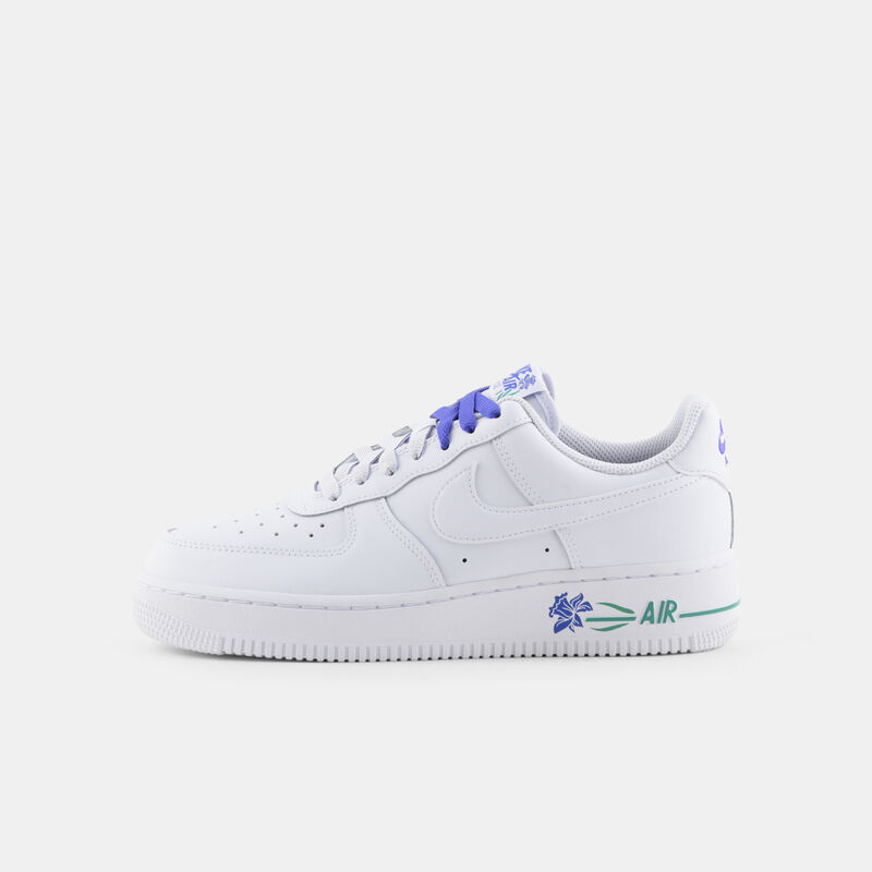 Nike Air Force 1 '07 SE, bianco/viola/verde