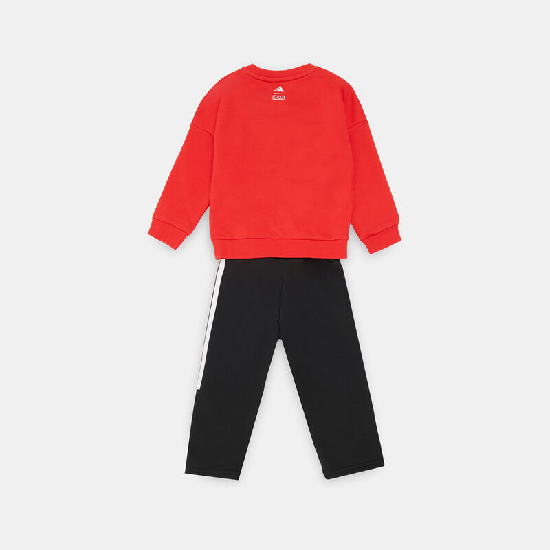 Completo adidas Spider Man Marvel neonati, rosso/nero/bianco