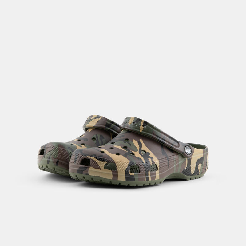 Crocs Classic Clog, camouflage/marrone