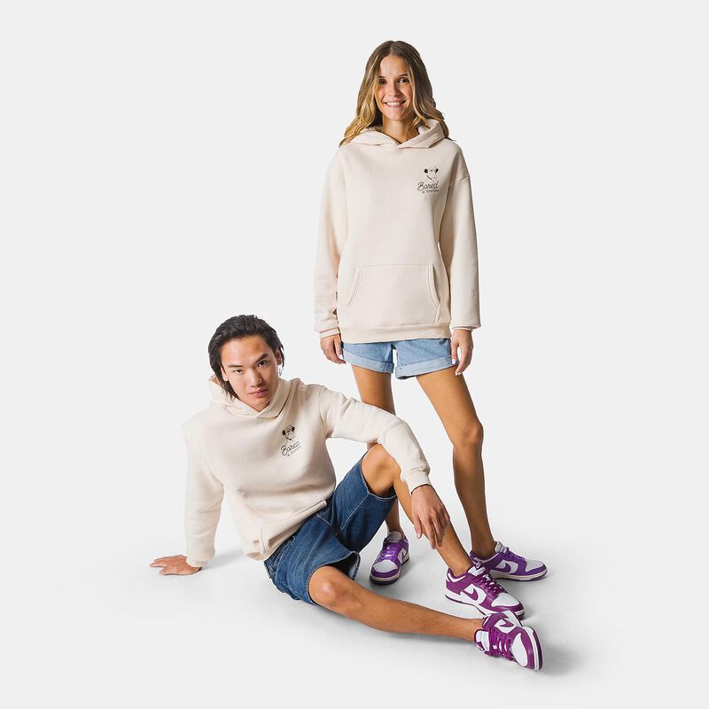 Felpa Speedy Fleece Bored Apes, beige/multicolor