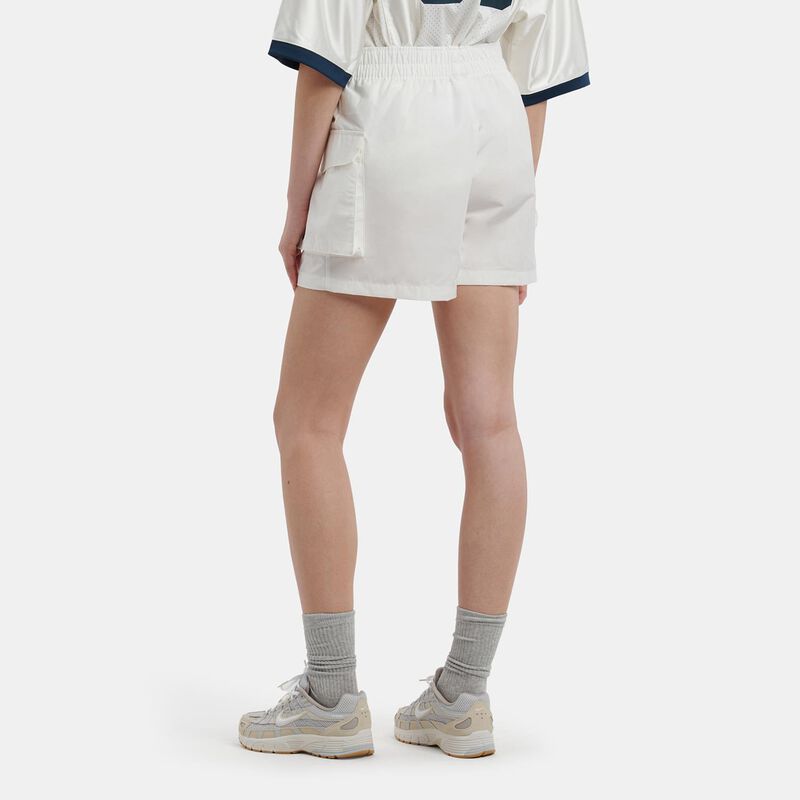 Short Nike Sportswear Essential Woven, beige/nero