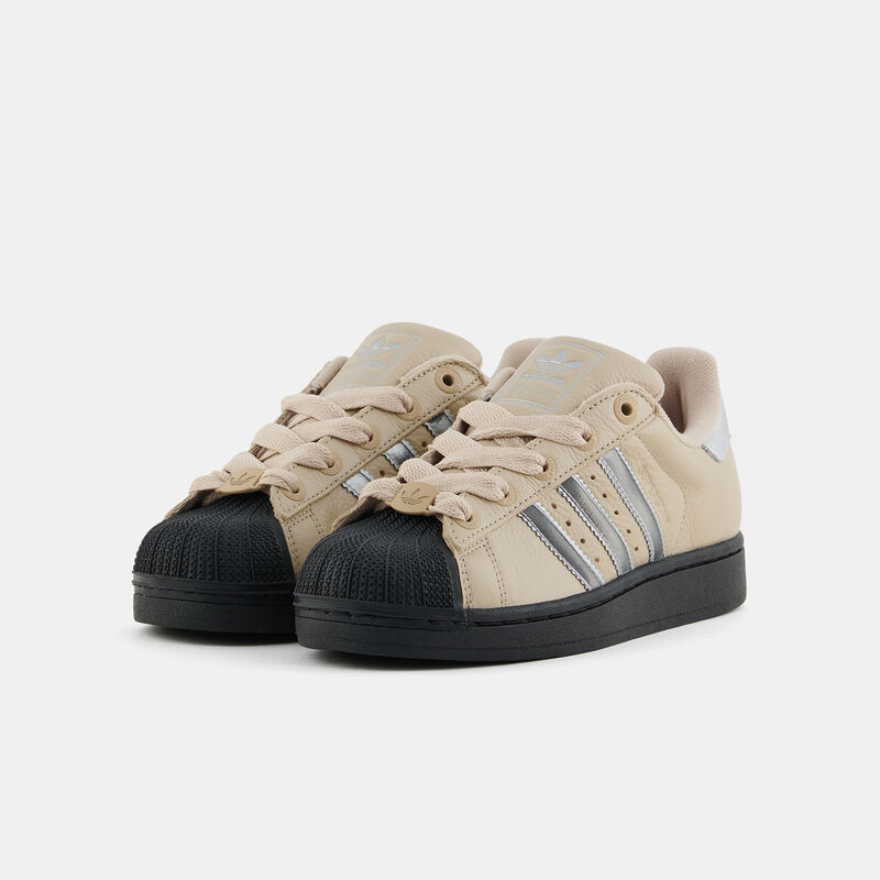 adidas Superstar II, beige/argento/nero