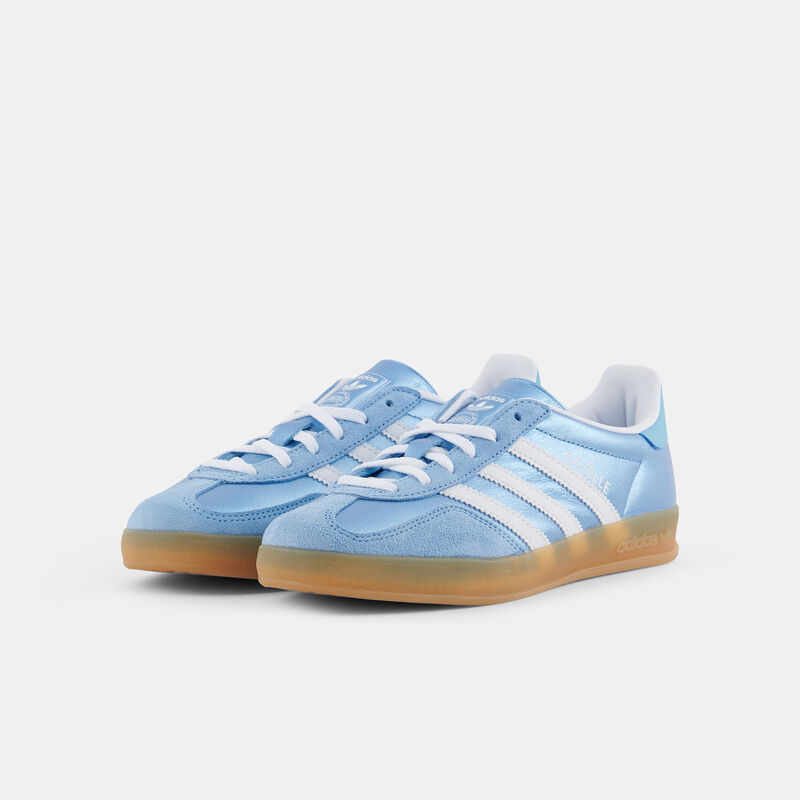 adidas Gazelle Indoor, azzurro/bianco/marrone