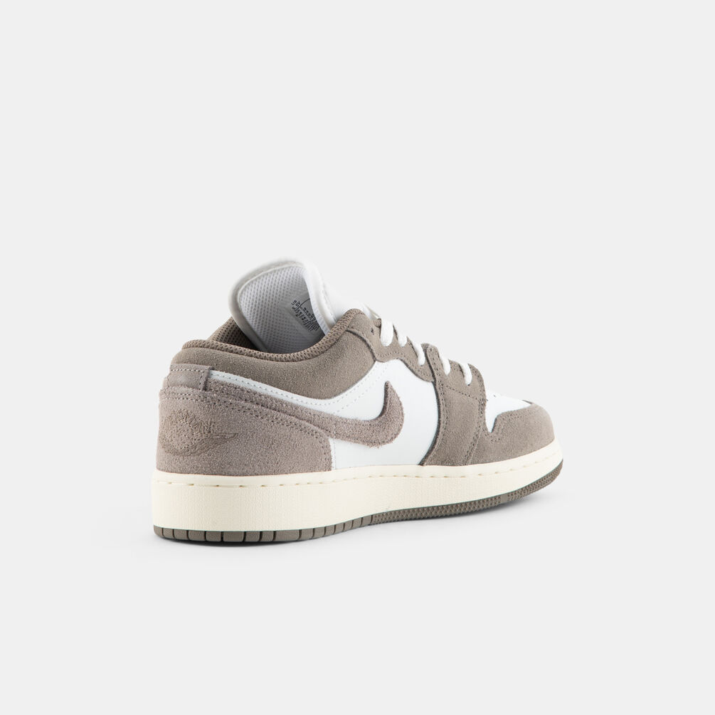 Air Jordan 1 Low Enigma Stone (GS), beige/bianco/grigio