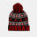Berretto Jordan Peak, nero/rosso/bianco