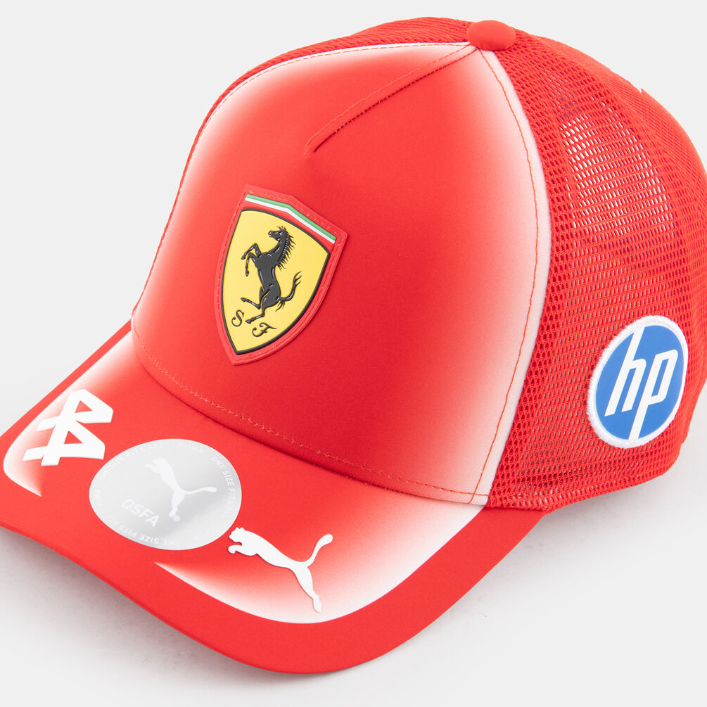 Cappellino Puma Scuderia Ferrari HP Replica Hamilton, rosso/giallo/bianco