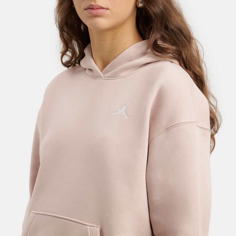 Felpa Jordan Brooklyn Fleece, rosa/bianco