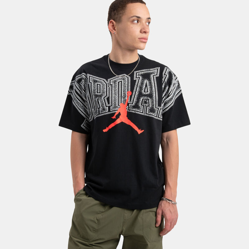T-shirt Jordan Graphic, nero/rosso/bianco