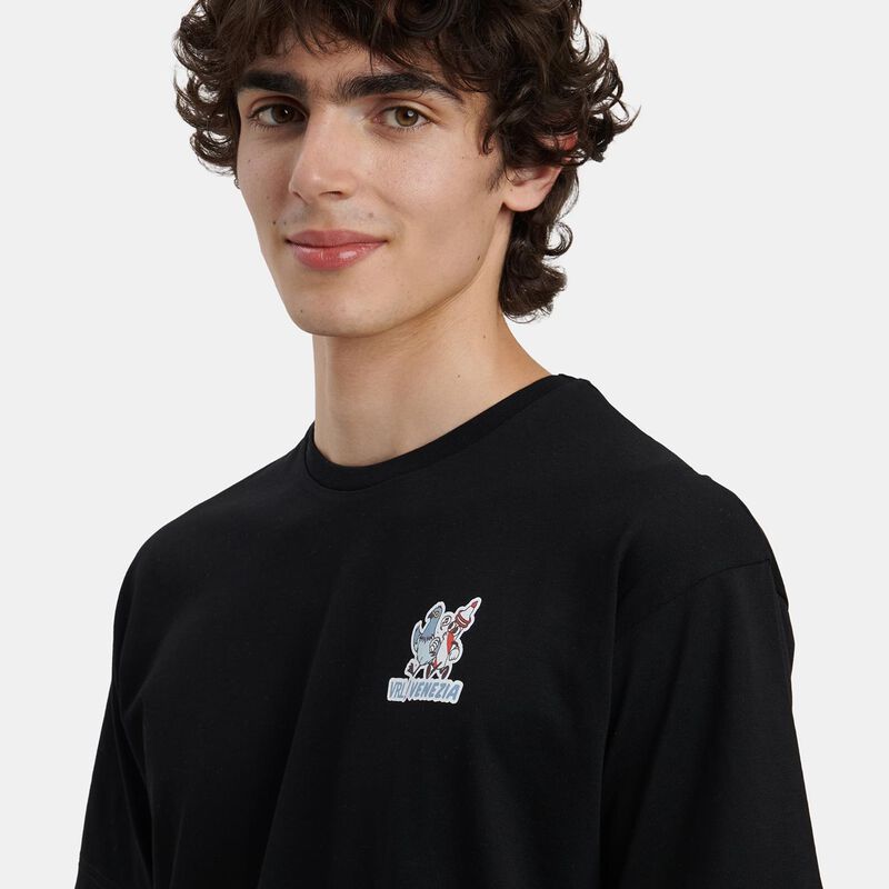 T-shirt VRL City Tee Venezia, nero