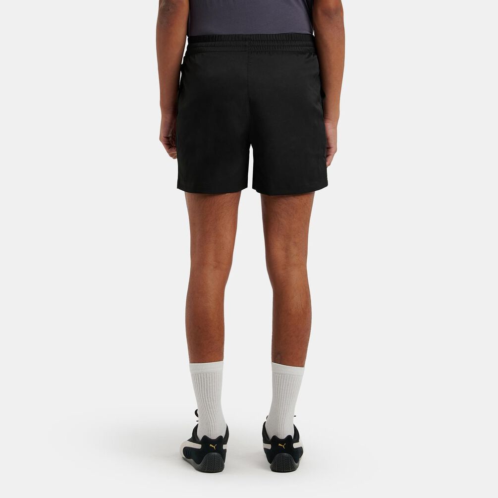 Short Puma Essentials Woven, nero/bianco