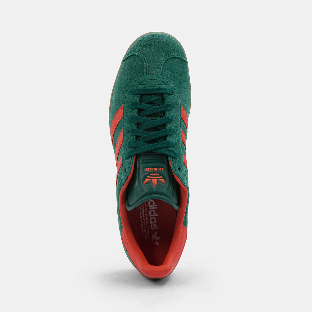 adidas Gazelle, verde/arancione/marrone
