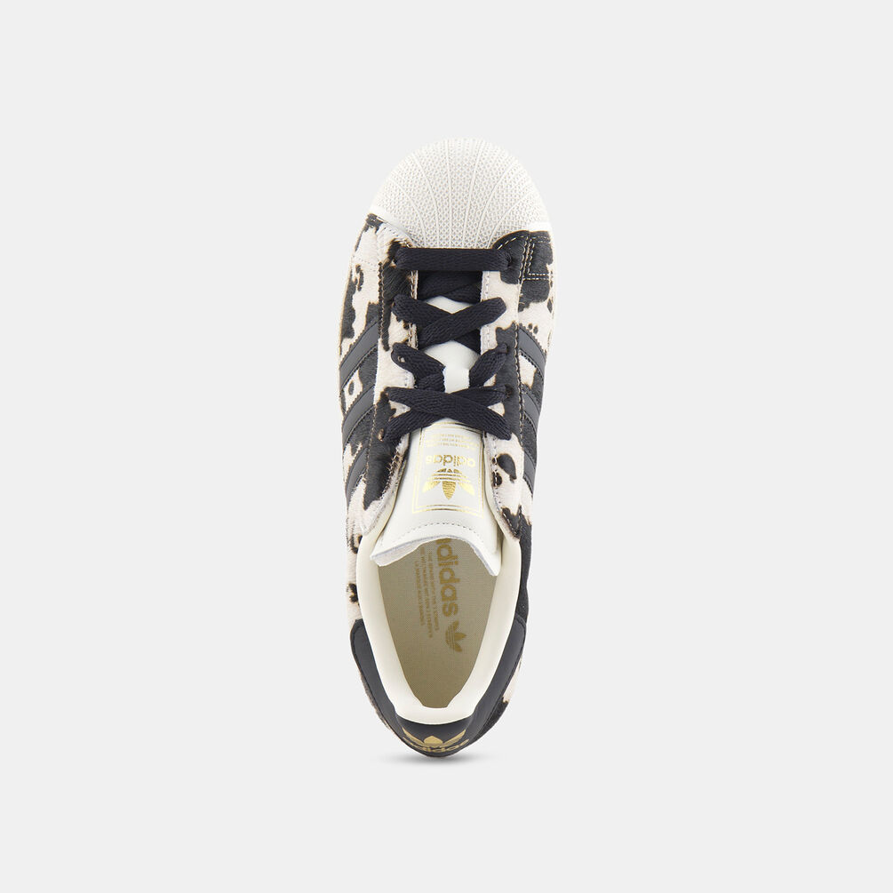 adidas Superstar II, animalier/beige/nero
