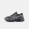 Asics Gel-Kinetic Fluent, grigio/nero/argento