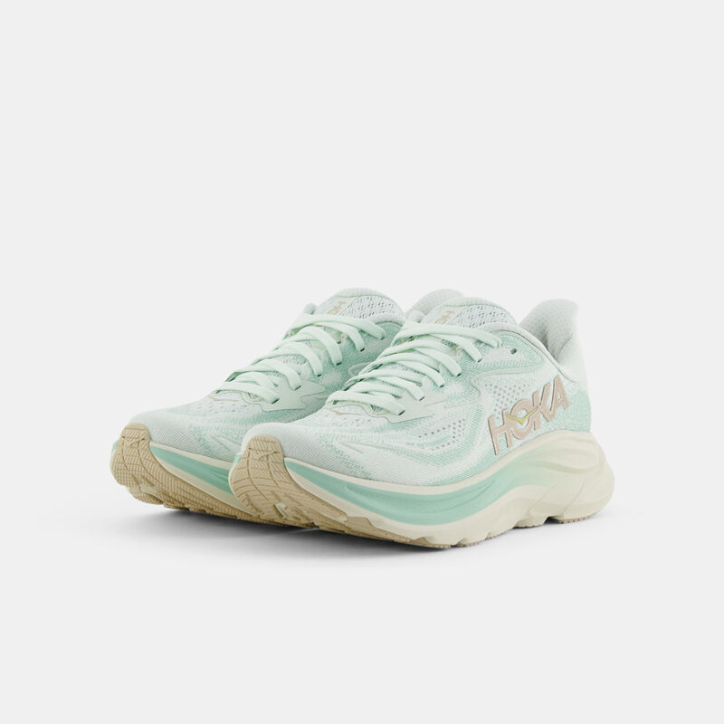 Hoka Clifton 10, azzurro/beige