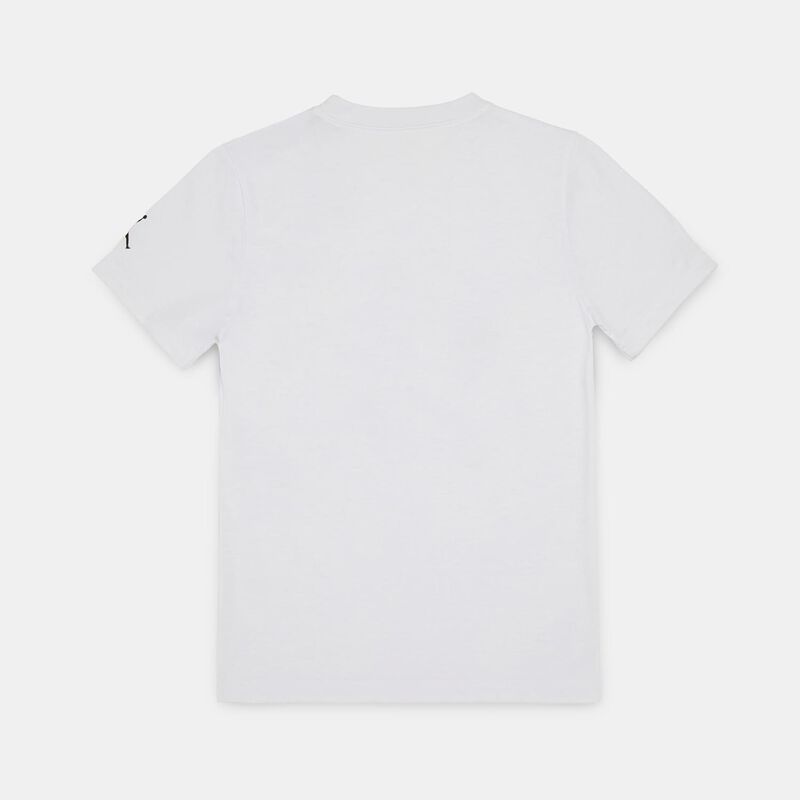 T-shirt Jordan MJ Jamming ragazzi, bianco/multicolor