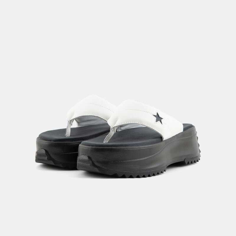 Converse Run Star Sandal, bianco/nero