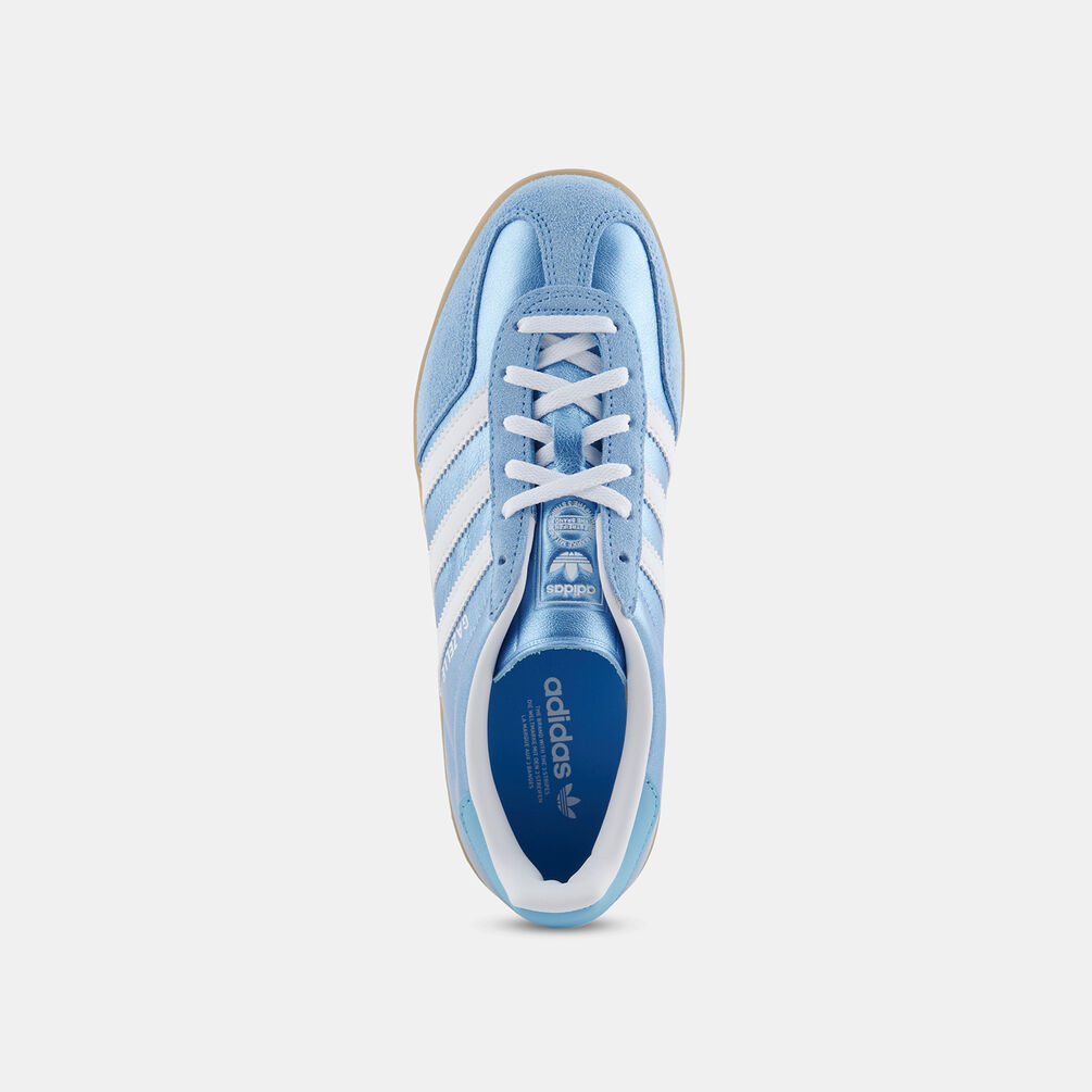 adidas Gazelle Indoor, azzurro/bianco/marrone