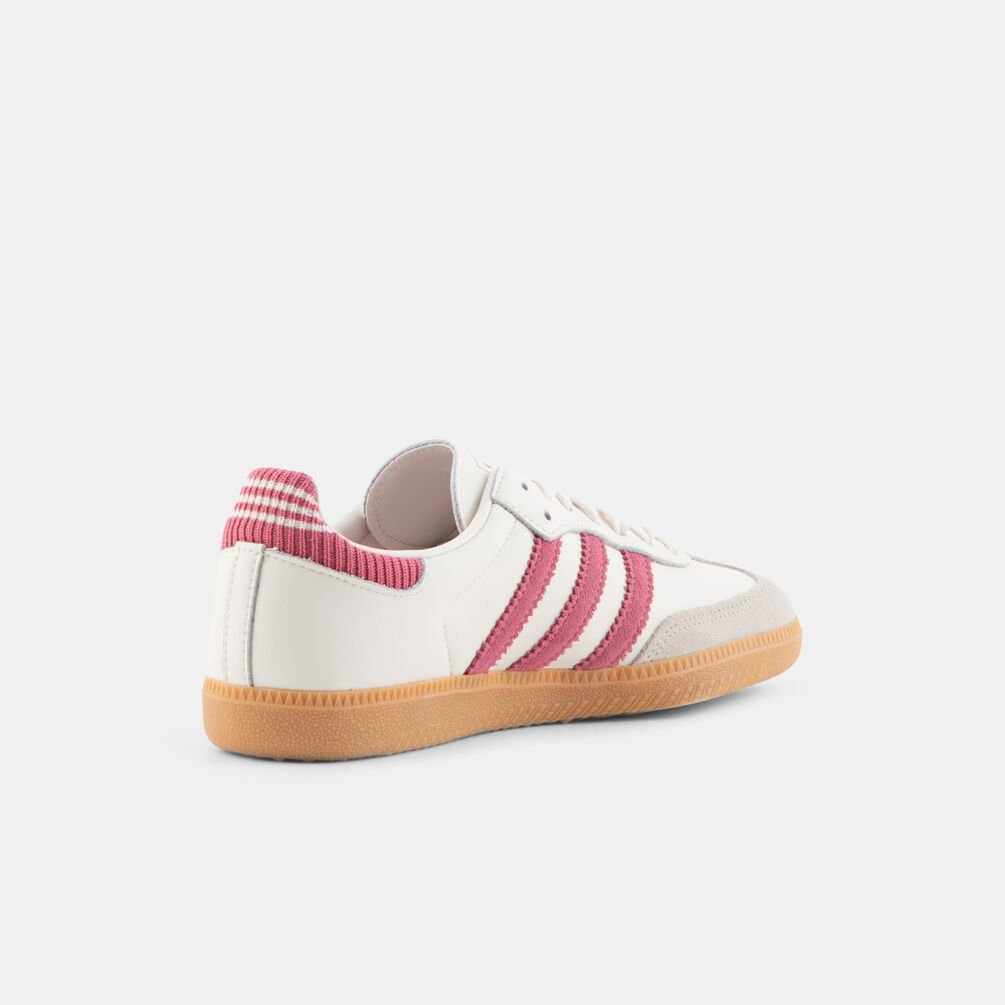 adidas Samba OG, bianco/rosa