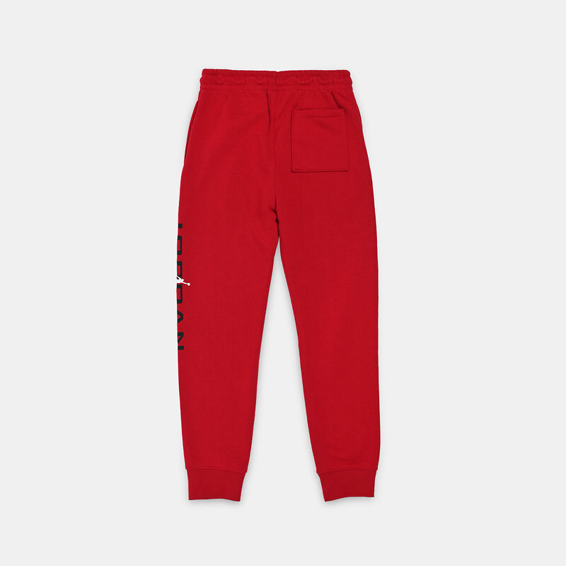 Pantaloni Jordan Baseline ragazzi, rosso/nero/bianco